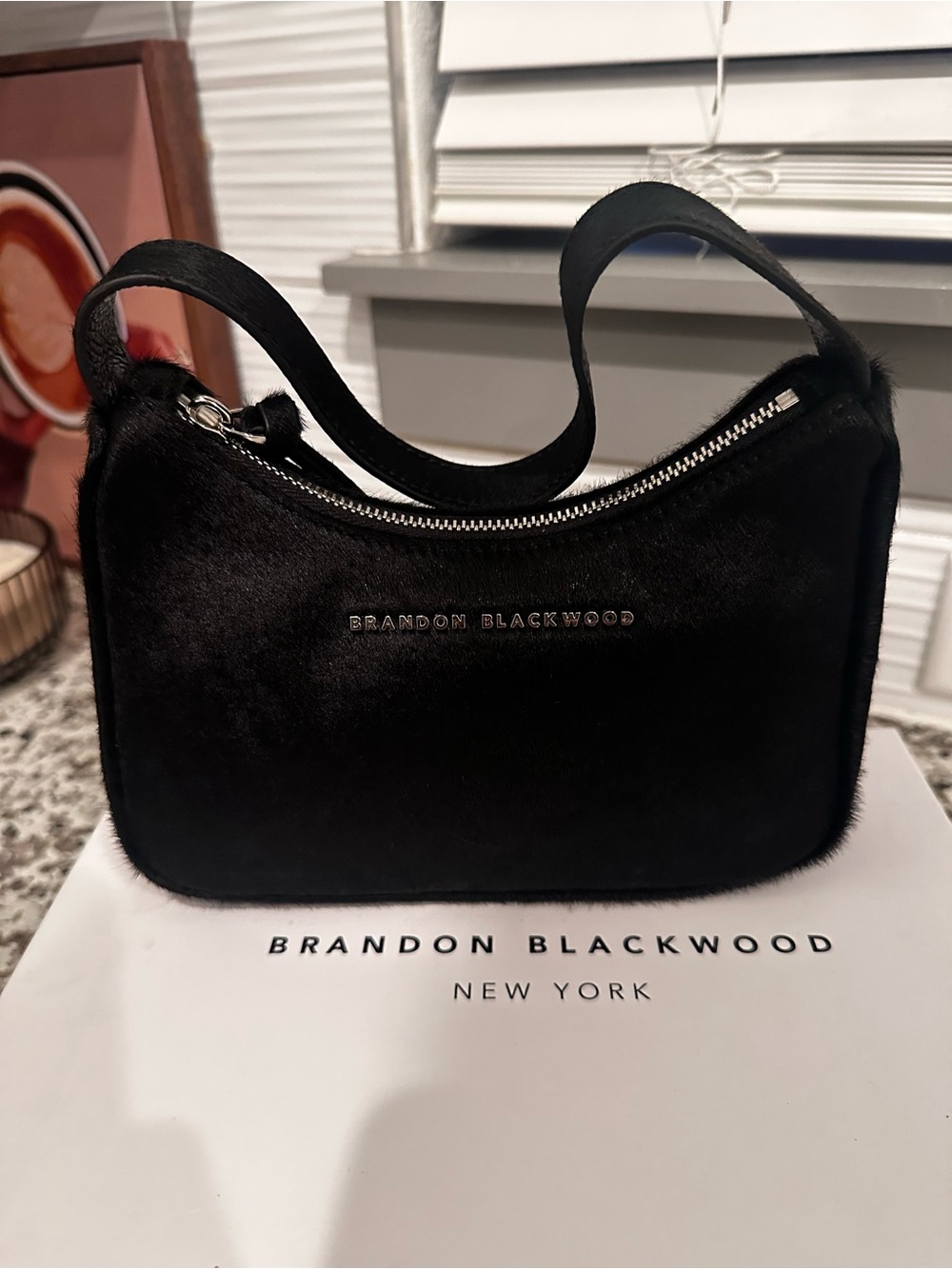 Brandon Blackwood | Syl Bag (Black Ponyhair)